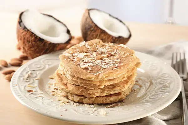 Pancakes très coco